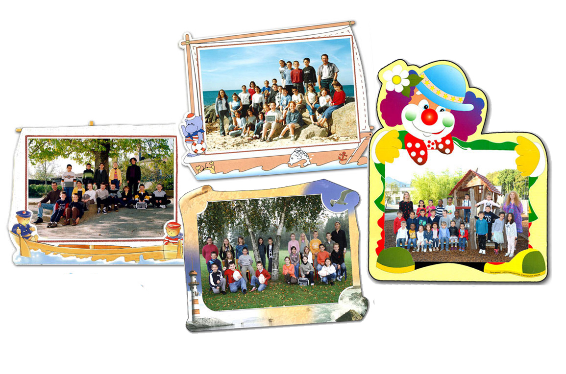 Album photos cartonnage scolaire multi-niveaux 4 formats